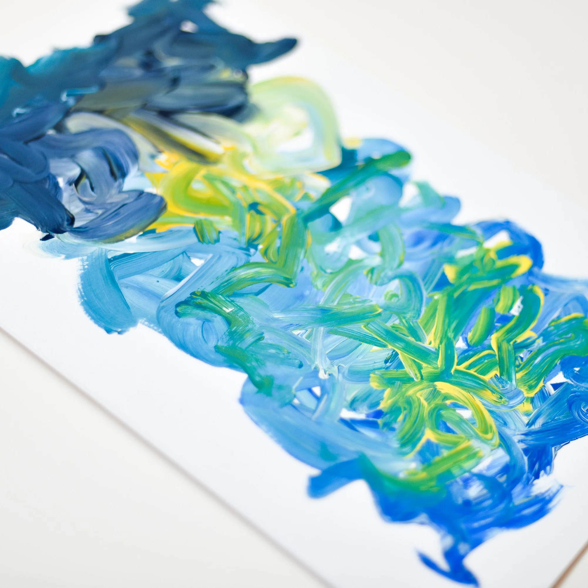 Tornado | Painting on Cardboard - Image 3