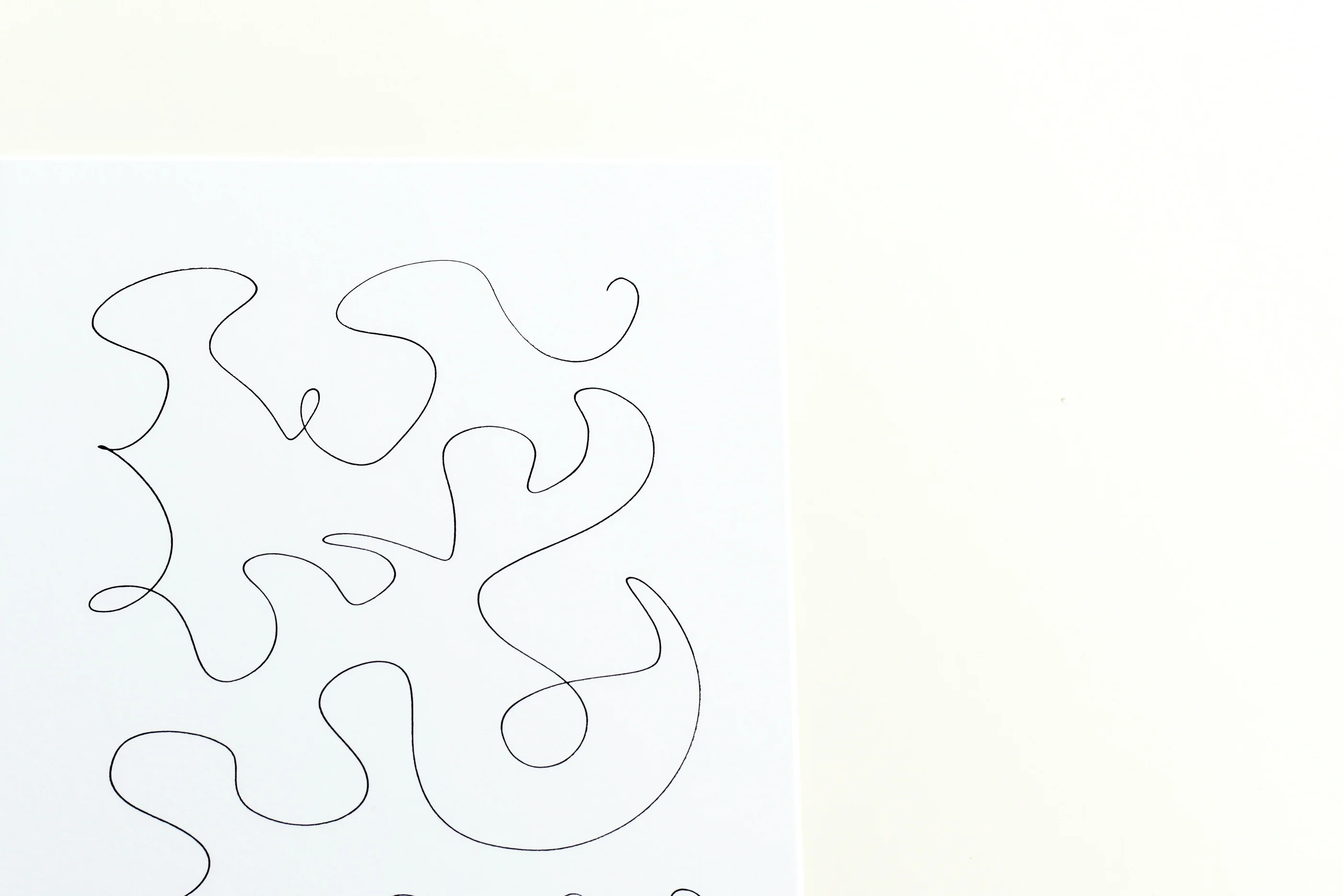 Two Lines 3 | Drawings on Cardboard - Image 3