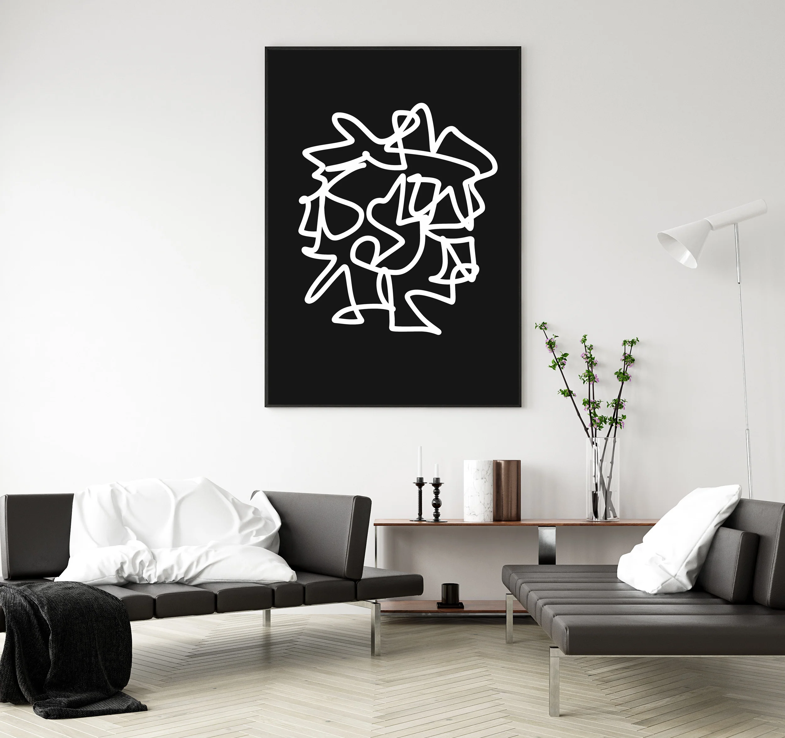 Downloadable Line Art | White and Black 2 - Image 3